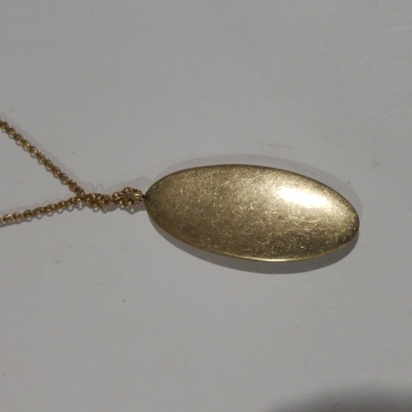 Layered Dual tone Double Pendant 34-inch Long Necklace - Women's Fashion Jewelry - Picture 3 of 8